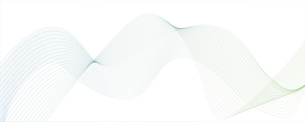 Vector minimal technology diagonal blend line dynamic frequency flow futuristic smooth digital lineVector abstract green and white digital blend wave lines technology background