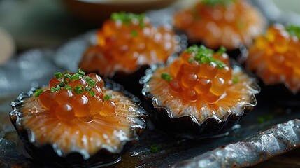 Unveiling the Enchanting Realm of Sea Urchin Sashimi: A Gastronomic Odyssey