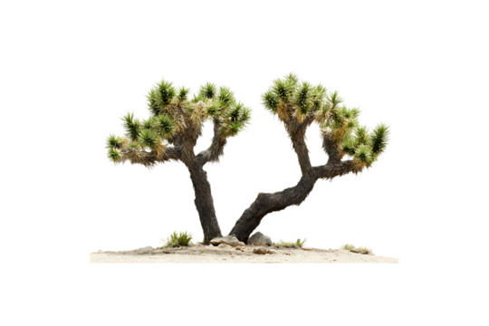 Frozen Desert Trees, Beautiful and Unique Landscape Photography