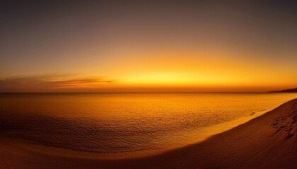 Fototapeta premium sunset on the beach