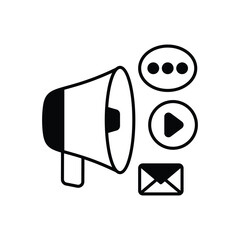 Promotion vector icon 