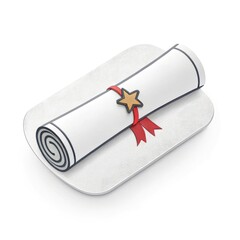 red clipboard with pen