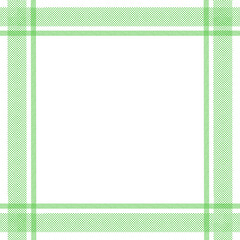 グリーンドットのチェック柄フレーム