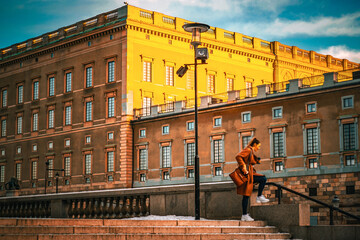 ストックホルムの王宮の一角 © kanzilyou