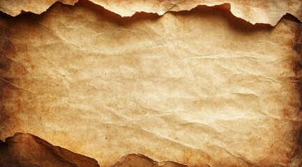 Vintage Parchment Paper Textured Background for Design and Scrapbooking