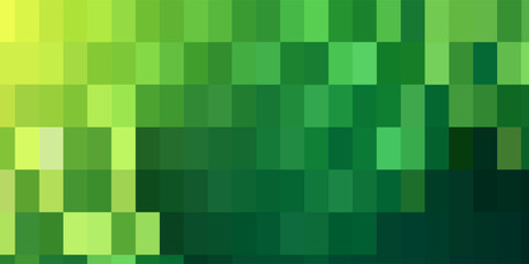 Light Green, Yellow vertical polygonal illustration, which consist of rectangles