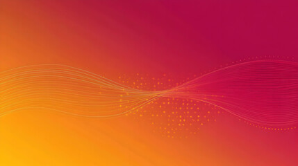 Abstract background with flowing lines and vibrant orange and pink gradient. Ideal for presentations, websites, or digital design projects.