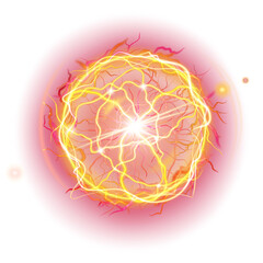 Glowing Lightning Orb
