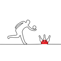 bowling pins and bowling balls.Bowling balls and design elements