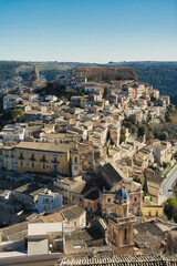 Scenic View of Ragusa Ibla, Sicily, Italy – Historic Hilltop Town with Baroque Architecture
