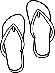 doodle sandals