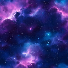 Galaxy Cloud Purple Tile