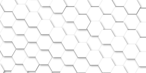 A Contemporary and Technical Illustration Blending Geometric Precision with Scientific Themes, Using Hexagonal Honeycomb Patterns to Convey Innovation, Research, and Connectivity
