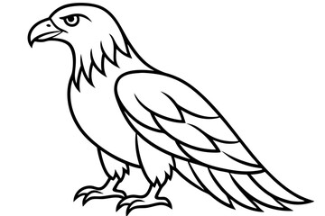 Eagle One-Line Sketch
