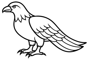 Eagle One-Line Sketch