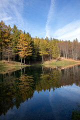 Lago della Ninfa, monte Cimone, provincia di Modena, Emilia Romagna