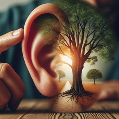 La nature vous &eacute;coute avec son oreille attentive