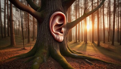 L'oreille de la for&ecirc;t vous &eacute;coute dans la p&eacute;nombre