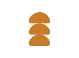 Illustration of an Retro Shape Hippie