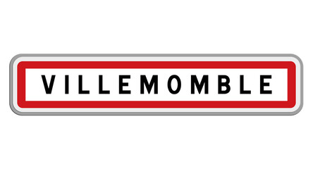 Panneau de Villemomble, Seine-Saint-Denis, Île-de-France
