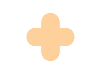 Illustration of an Retro Shape Hippie