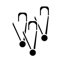 pin glyph icon