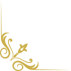 Obraz premium Art Deco Frame Border