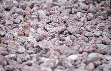 background of pebbles