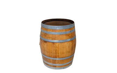 Fototapeta premium wooden barrel isolated