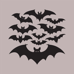 halloween bat set