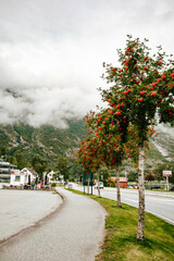 Eidfjord miasto w Norwegii