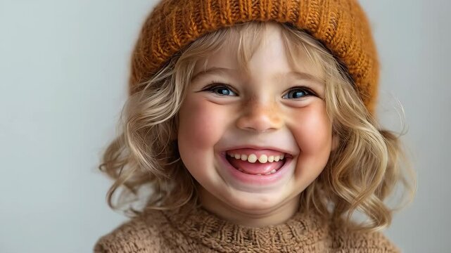 A playful 5-year-old boy making a goofy expression, sticking out his tongue and scrunching his face in a fun, lighthearted way. He is isolated on a clean white background, emphasizing his youthful ene