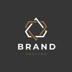 Diamond Logo Concept. Vector Logotype Design Template.