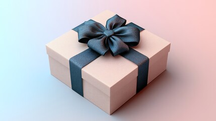 Obraz premium Gift box surprise celebrations digital art festive atmosphere close-up special moments
