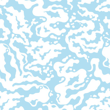Seamless smoke cloud pattern