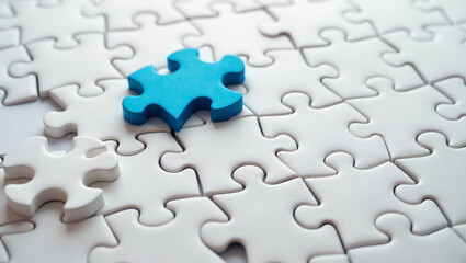 Fototapeta premium The Economic Recovery Puzzle