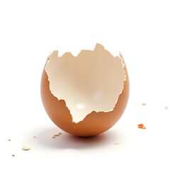 broken egg shell