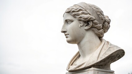 Classical Sculpture Bust Profile