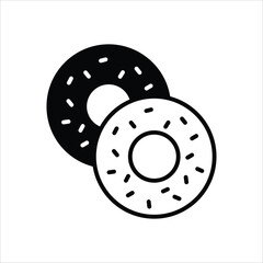 Bagel Vector icon