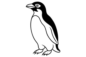 Naklejka premium Minimalist Rockhopper
