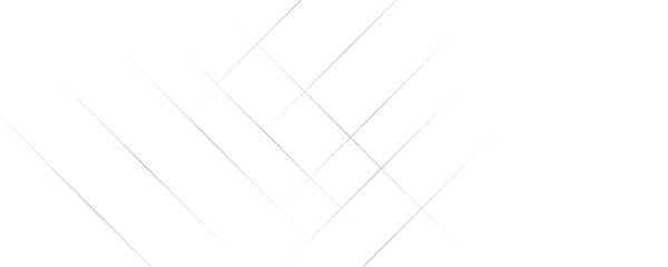 Abstract white and gray color geometric dynamic lines pattern transparent background design.