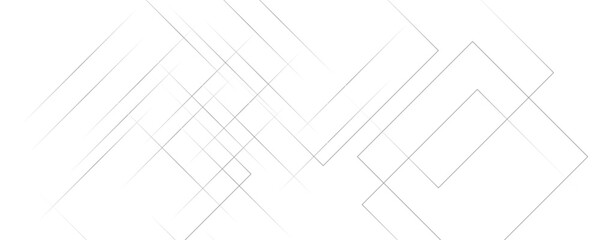 Abstract white and gray color geometric dynamic lines pattern transparent background design.
