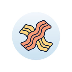 Bacon Vector icon