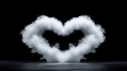 Heart-Shaped Cloud Artistry and Meaning