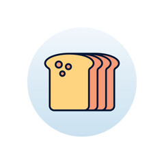 Bread Vector icon
