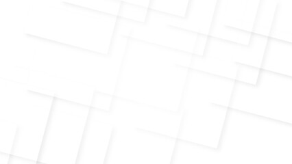 modern white and gray color technology concept geometric line vector background. White cement and plaster square wall texture background. modern interior design. Space design concept.