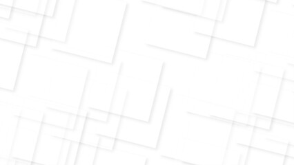 modern white and gray color technology concept geometric line vector background. Abstract white background with diamond and triangle shapes layered in modern abstract pattern design.
