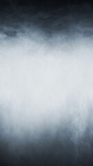 Abstract smoke texture over black. Fog in the darkness.