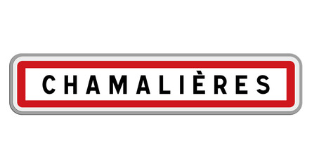 Panneau de Chamalières, Puy-de-Dôme, Auvergne-Rhône-Alpes