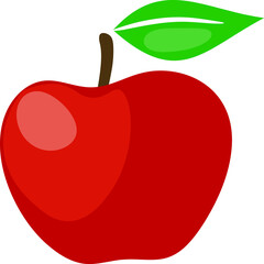 an apple fruit illustration jpg